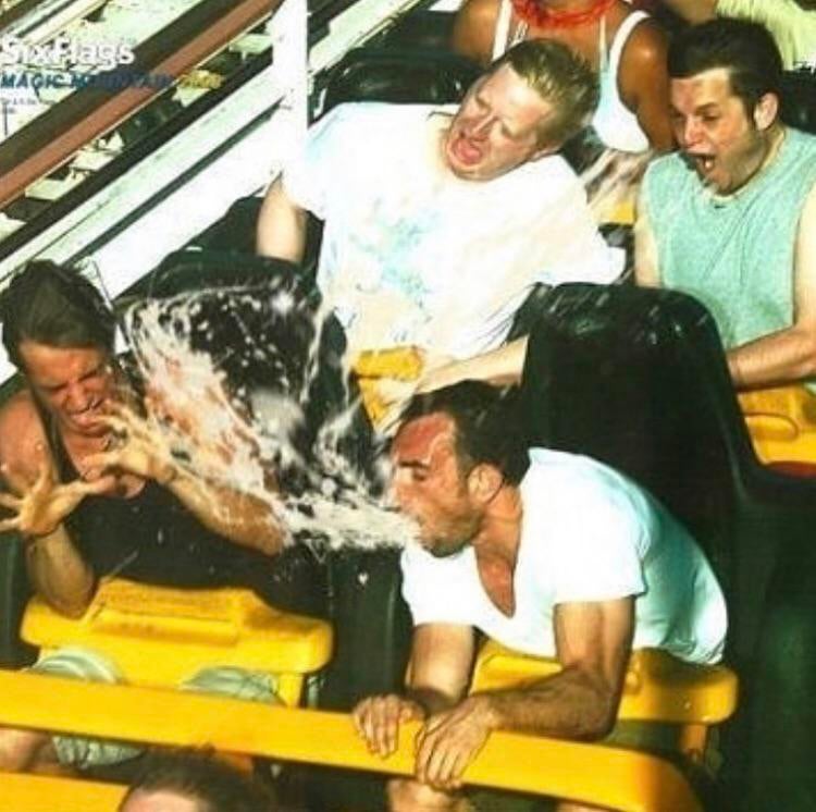 cursed_image of funny roller coaster