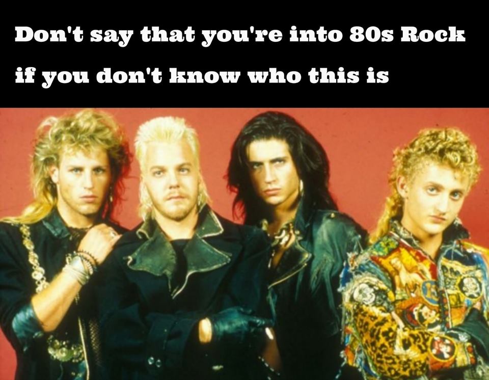 lost boys 80s - Don't say that you're into 80s Rock if you don't know who this is