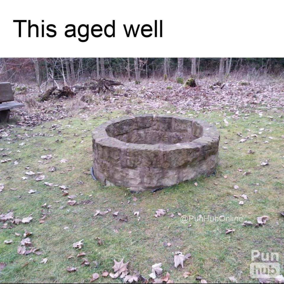 ancient well - This aged well ThubOnline Pun