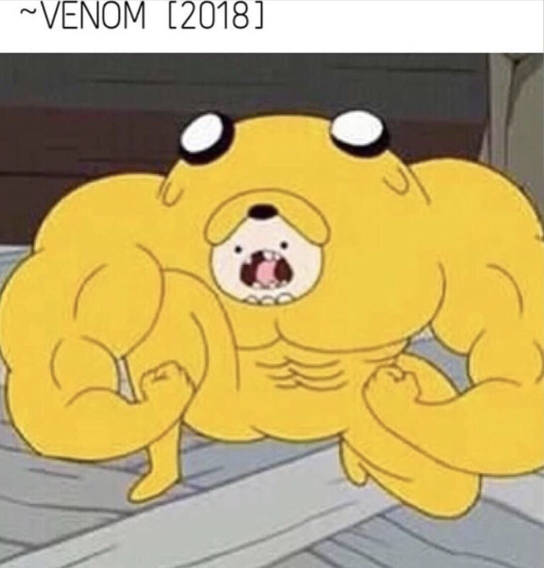 venom adventure time meme - ~Venom 2018