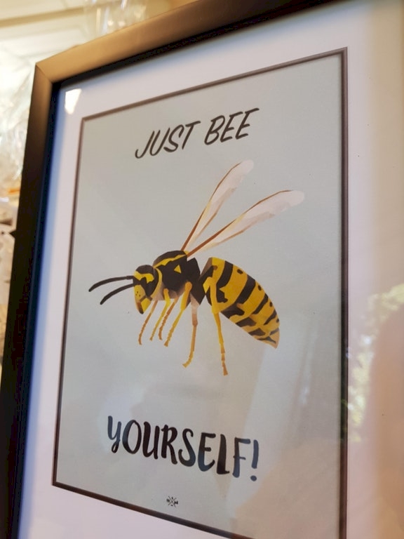 thats a wasp - Must Bee Yourself!