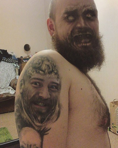 face swap tattoo
