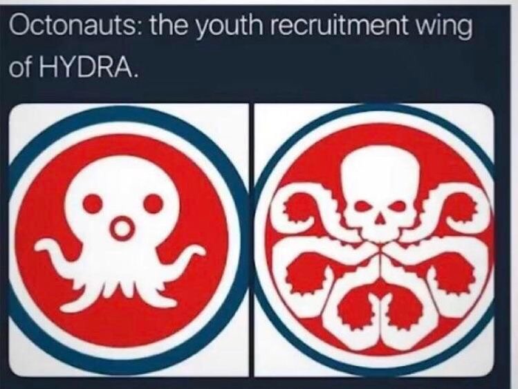 octonauts hydra meme - Octonauts the youth recruitment wing of Hydra.