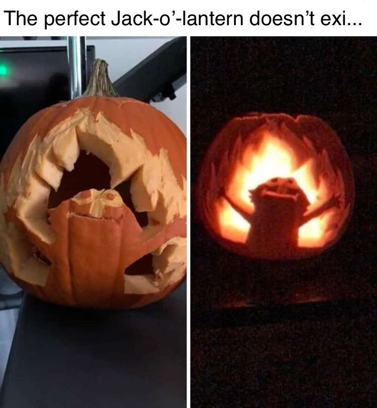 elmo meme pumpkin - The perfect Jacko'lantern doesn't exi...