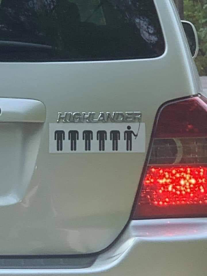 highlander bumper sticker - Highlands