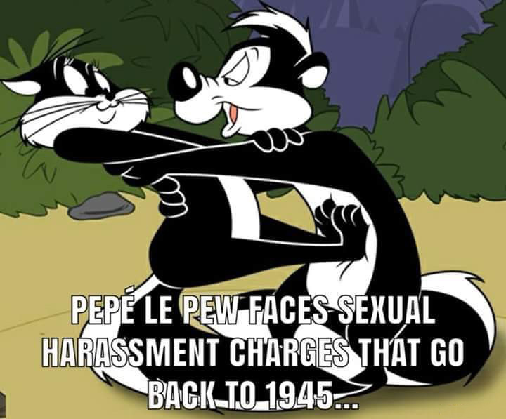 pepe le pew - Pepe Le Pew Faces Sexual Harassment Charges That Go BACK_TO_1945..