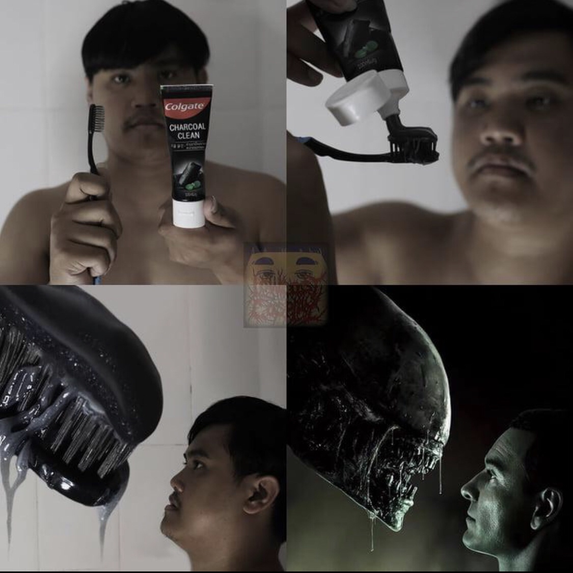 jaw - Colgate Charcoal Clean