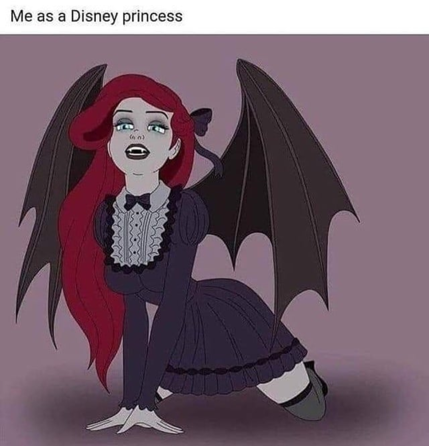 vampire ariel - Me as a Disney princess