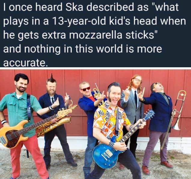 new year - Tonce heard Ska described as "what plays in a 13yearold kid's head when he gets extra mozzarella sticks" and nothing in this world is more accurate. Wa Hulk