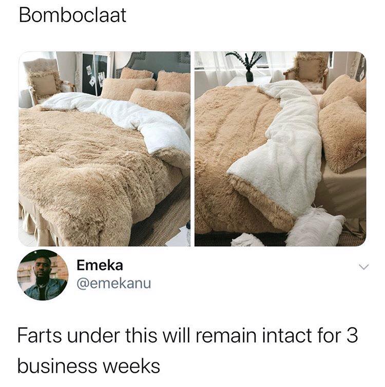 bomboclaat blanket - Bomboclaat Emeka Farts under this will remain intact for 3 business weeks