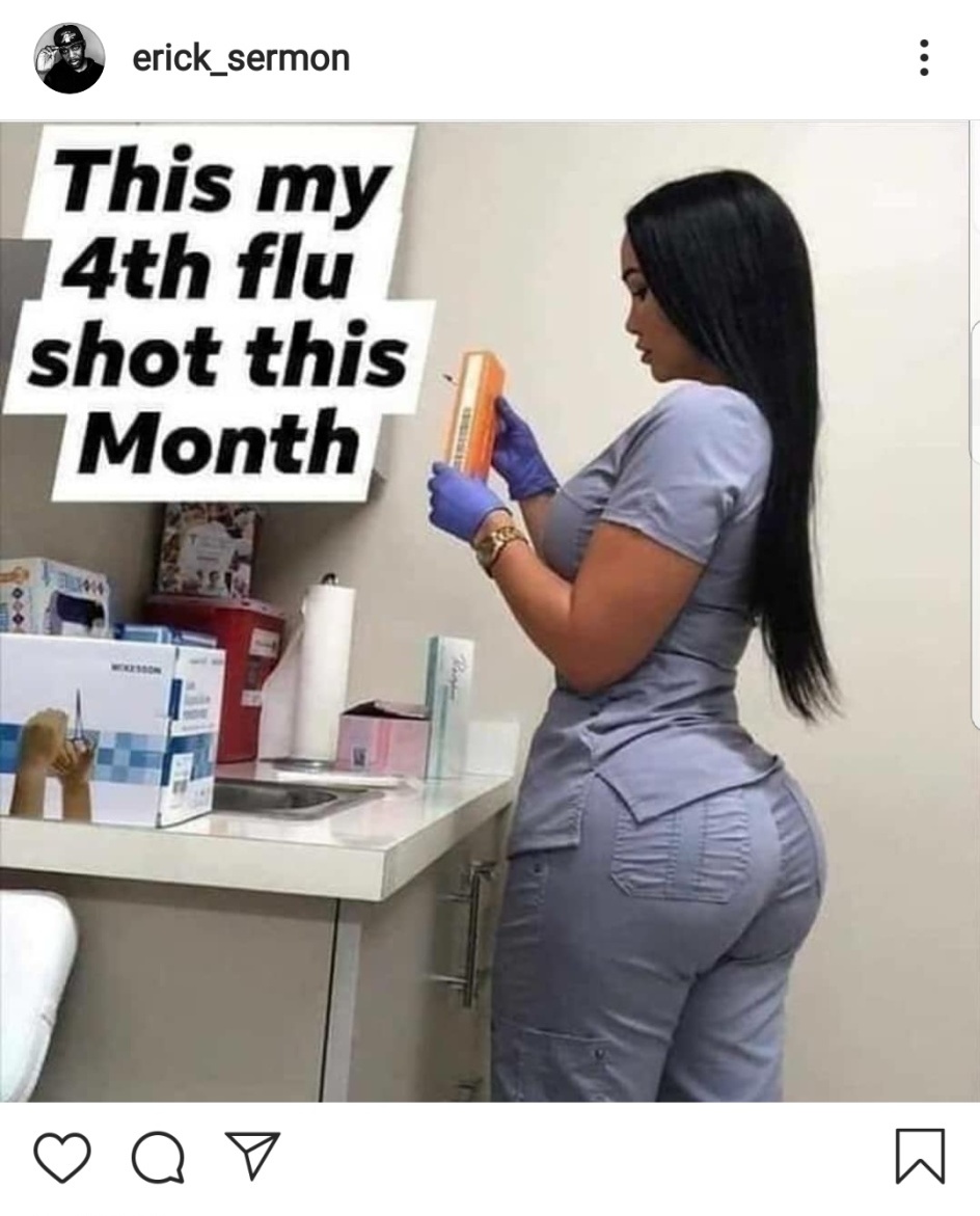 my 4th flu shot this month meme - rmon 3 erick_sermon This my 14th flu shot this Month Q V