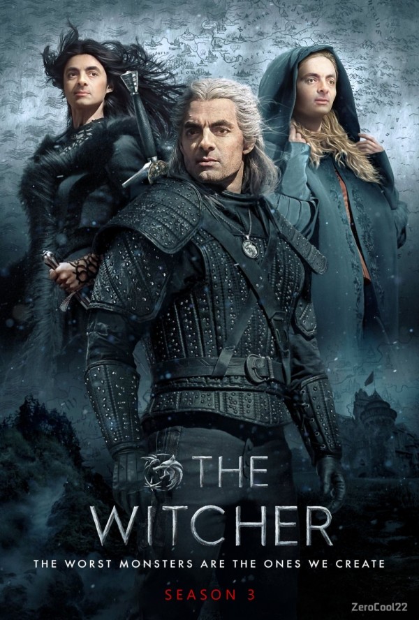 witcher netflix poster - The Witcher The Worst Monsters Are The Ones We Create Season 3 ZeroCool22