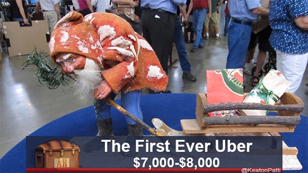 antique road show memes - The First Ever Uber $7,000$8,000