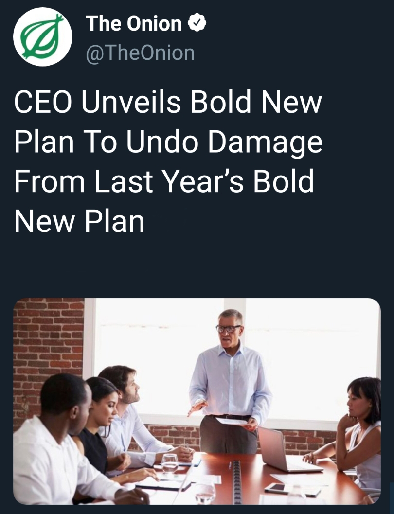 my chemical romance cancer - The Onion Ceo Unveils Bold New Plan To Undo Damage From Last Year's Bold New Plan Iiiii