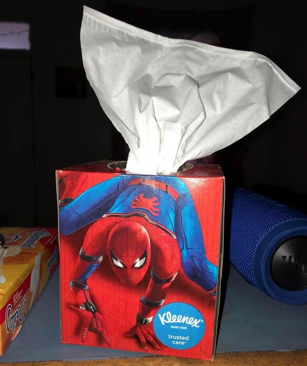 spider man tissue box - eenex trusted care