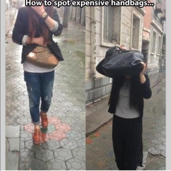 expensive handbag meme - How to spot expensive handbags...