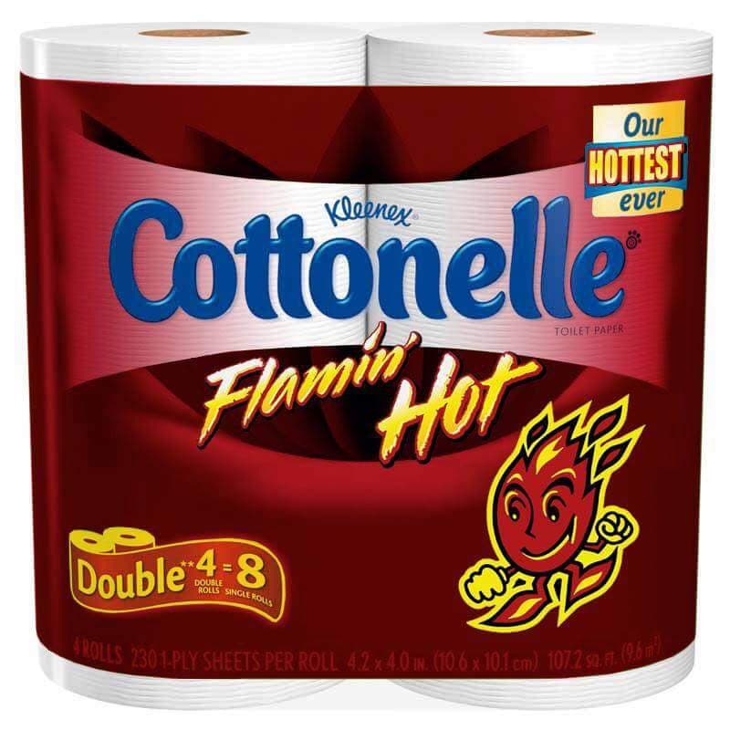 flamin hot meme - Our Hottest Kleenex ever Cottonelle Toilet Paper Flamint Double 48 Dolls Single Rolls Wav Rolls 2301.Ply Sheets Perroll 42x4.0.in. 10.6 x 10.1 cm 107.250.