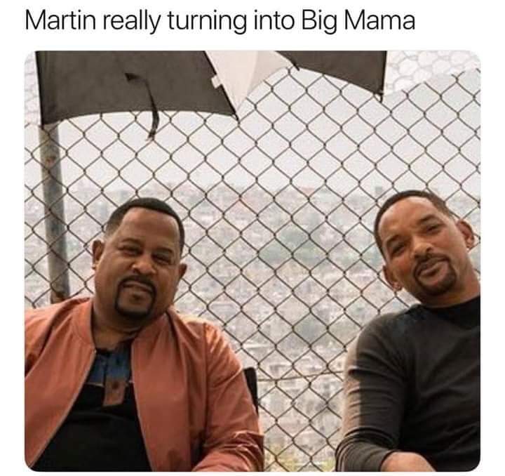 martin lawrence fat face - Martin really turning into Big Mama