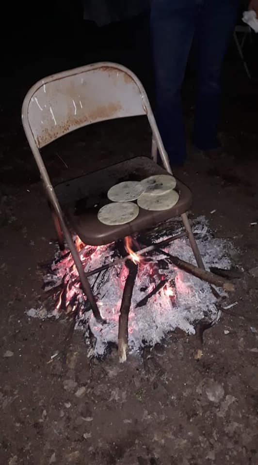 metal chair tacos
