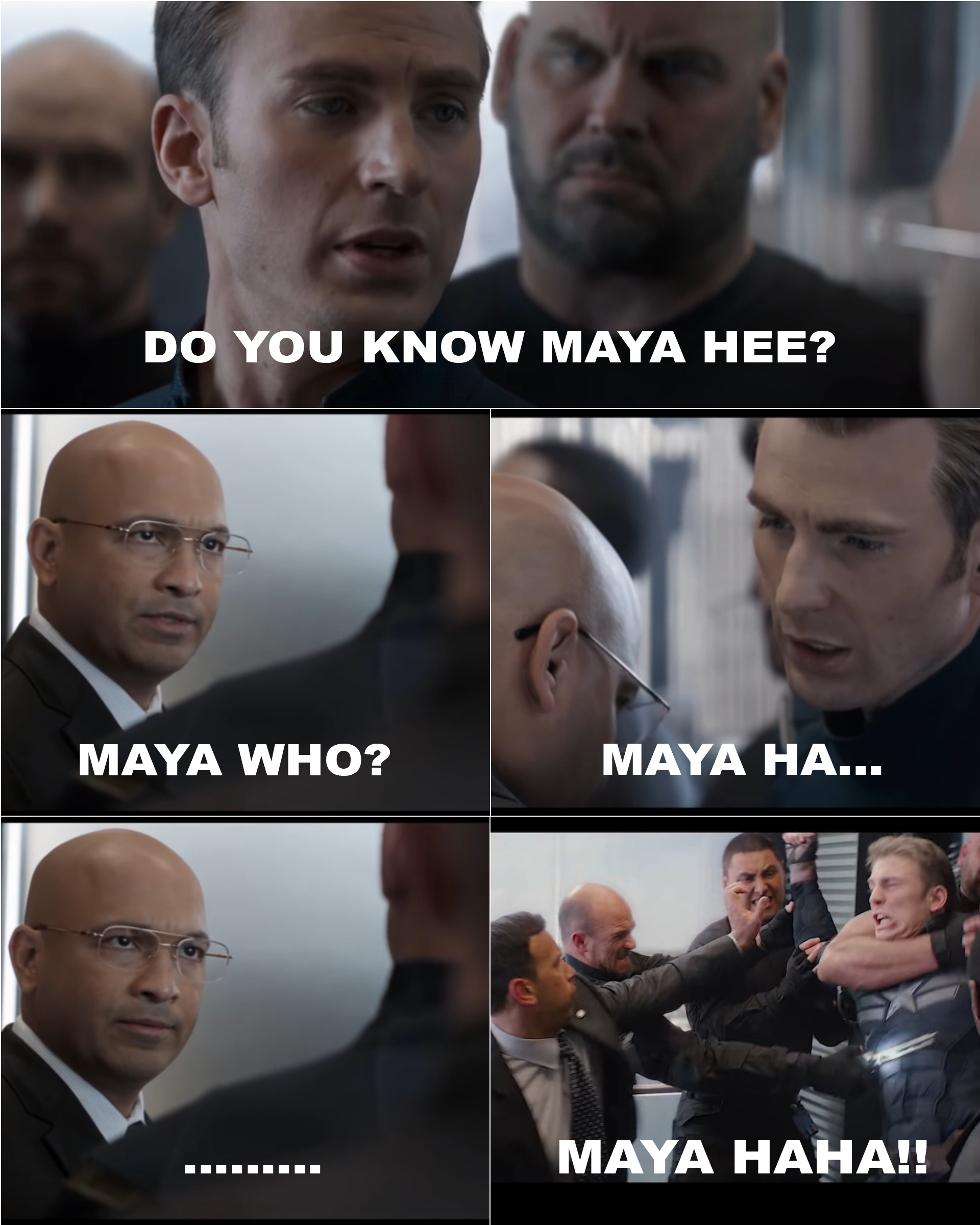 Joke - Do You Know Maya Hee? Maya Who? Maya Ha... Maya Haha!!
