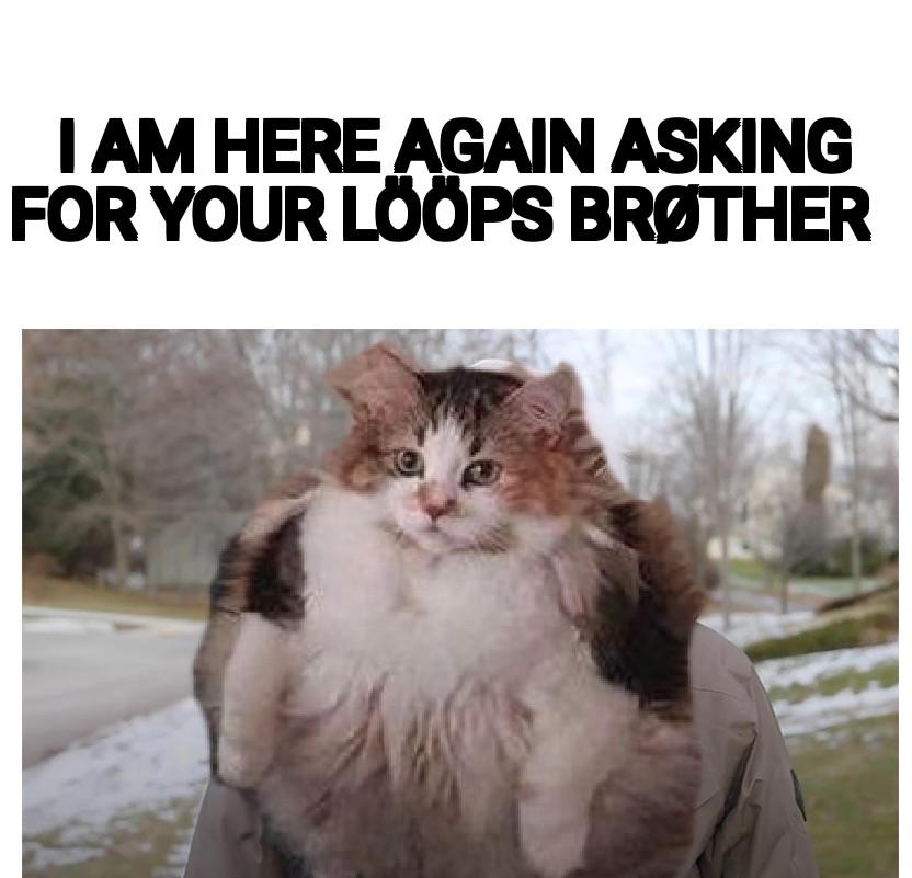 am once again asking for financial support - Tam Here Again Asking For Your Loops Brother