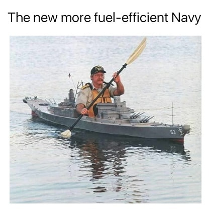 battleship kayak - The new more fuelefficient Navy