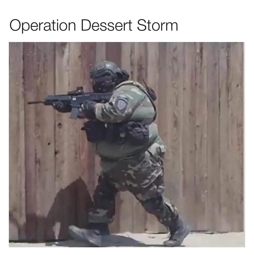 meal team six - Operation Dessert Storm