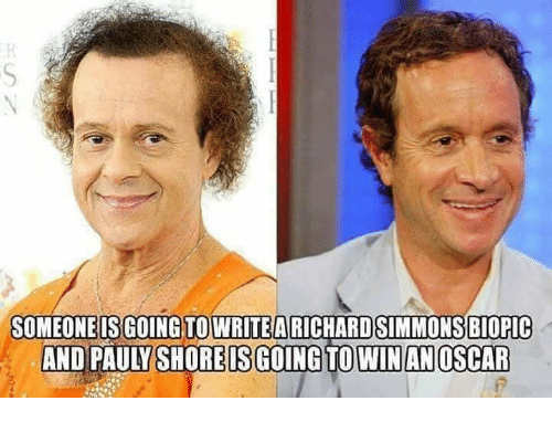 pauly shore richard simmons - Someone Is Going To Write A Richard Simmons Biopic And Pauly Shore Is Going To Win An Oscar