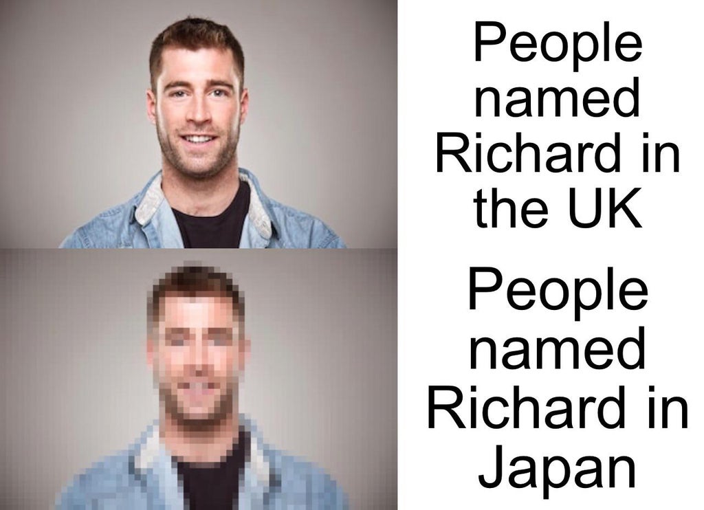 facial expression - People named Richard in the Uk People named Richard in Japan