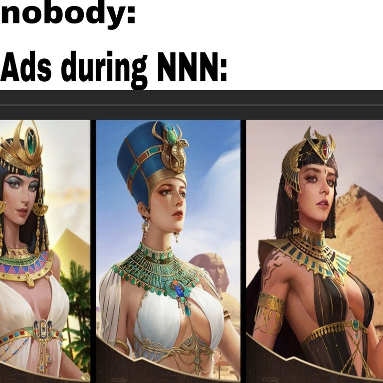 jewellery - nobody Ads during Nnn