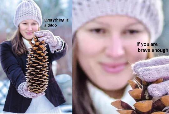 knit cap - Everything is a dildo If you are brave enough