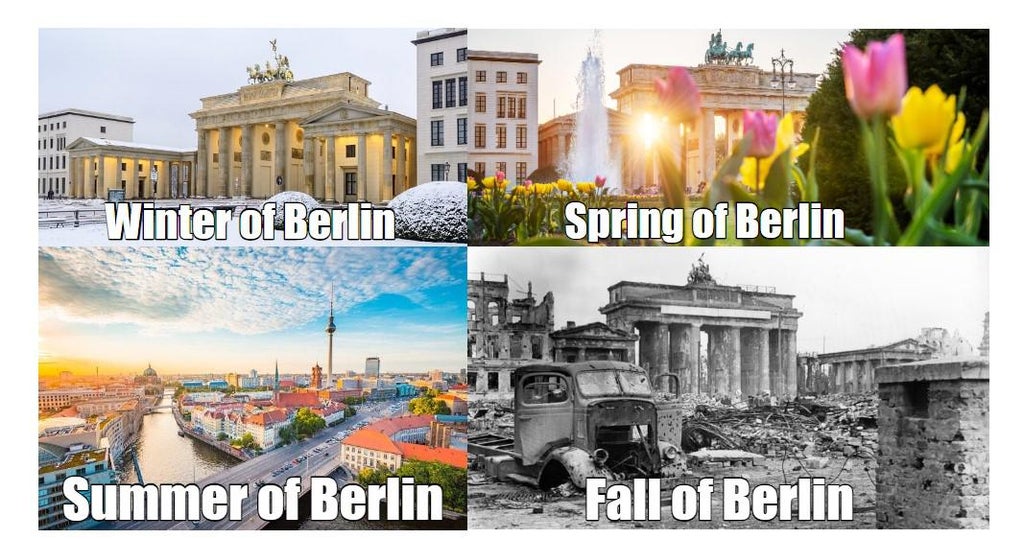 landmark - 1 Winterol Berlin Spring of Berlin Summer of Berlin Fall of Berlin