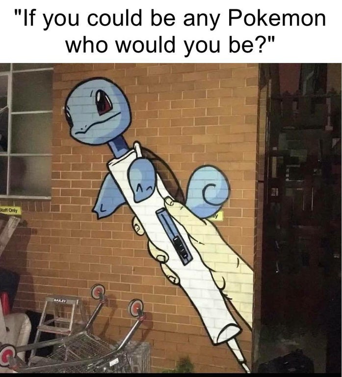 squirtle massage wand - "If you could be any Pokemon who would you be?" But Only Bailey