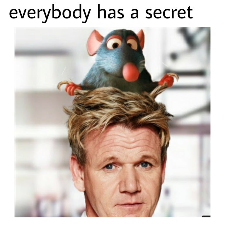 photo caption - everybody has a secret