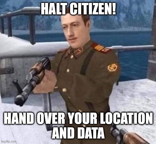 funny dank memes - Halt Citizen! Hand Over Your Location And Data