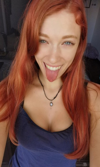hottest porn stars -  red hair Eva Veil
