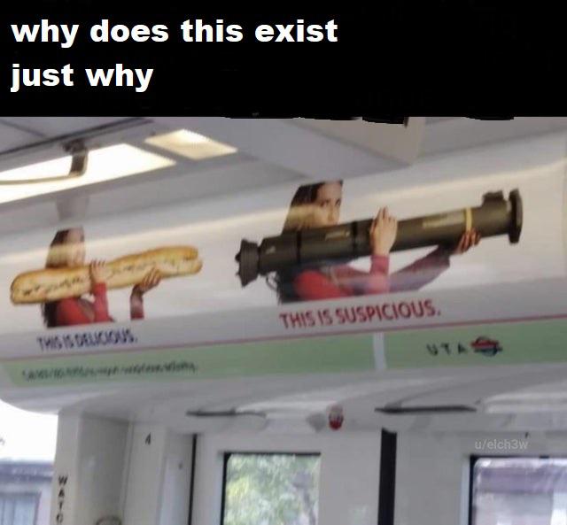 rocket launcher meme - why does this exist just why N This Is Suspicious. uelch3w