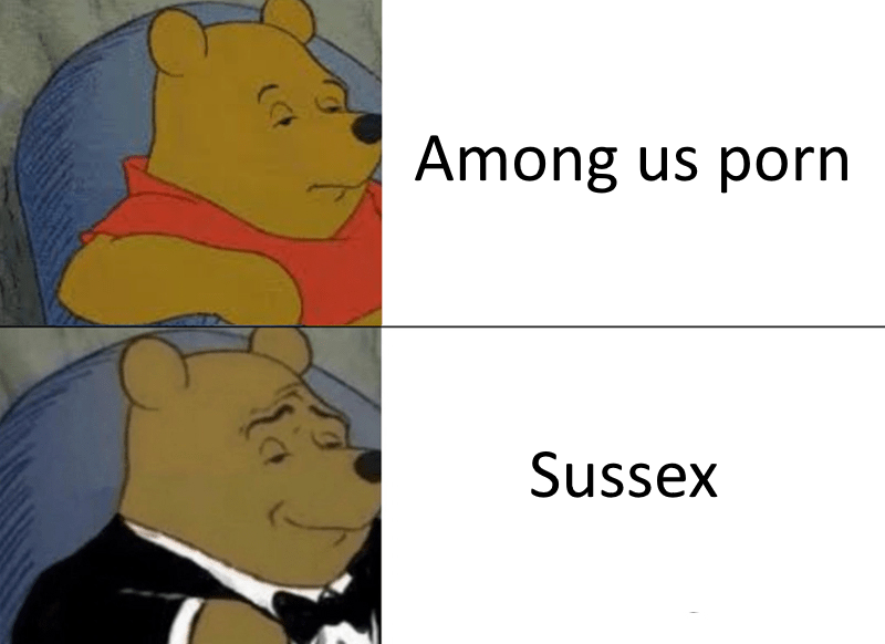 winnie the pooh meme - Among us porn Sussex