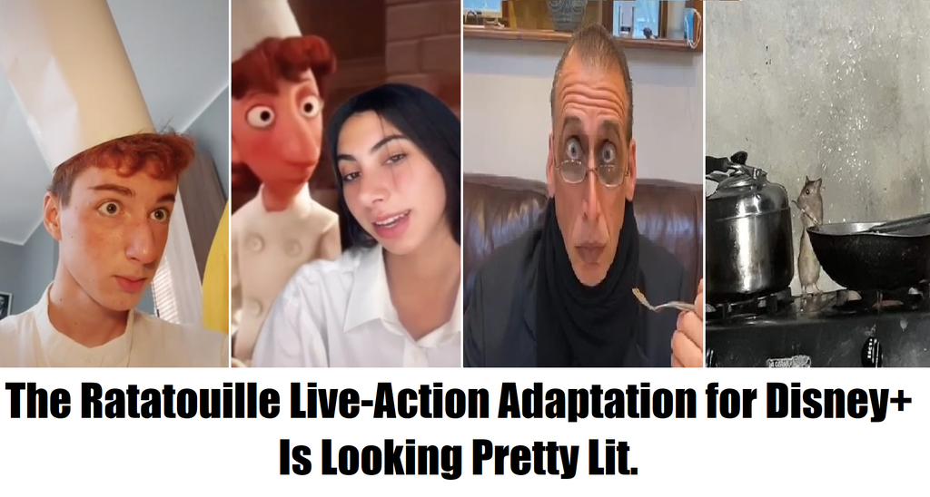 photo caption - The Ratatouille LiveAction Adaptation for Disney Is Looking Pretty Lit.