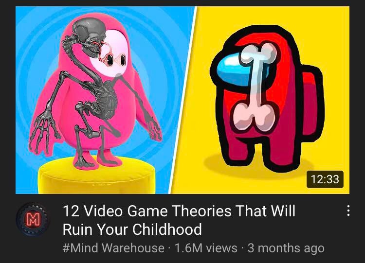 12 video game theories that will ruin your childhood - M 12 Video Game Theories That Will Ruin Your Childhood Warehouse . 1.6M views 3 months ago