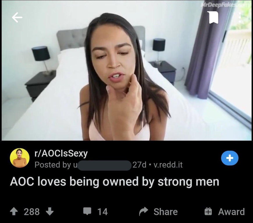 video - MrDeepFake 1 rAOCIsSexy Posted by u 27d. v.redd.it Aoc loves being owned by strong men 1 288 14 # Award