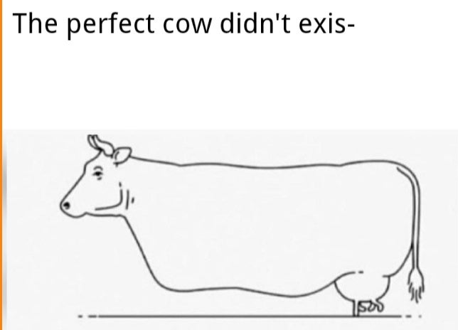 animated gif hmm - The perfect cow didn't exis Sos