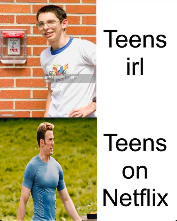 t shirt - Re Teens irl Teens on Netflix