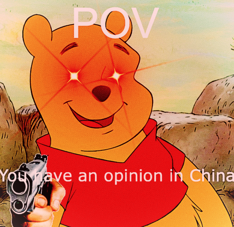 cartoon - Pov You gave an opinion in China
