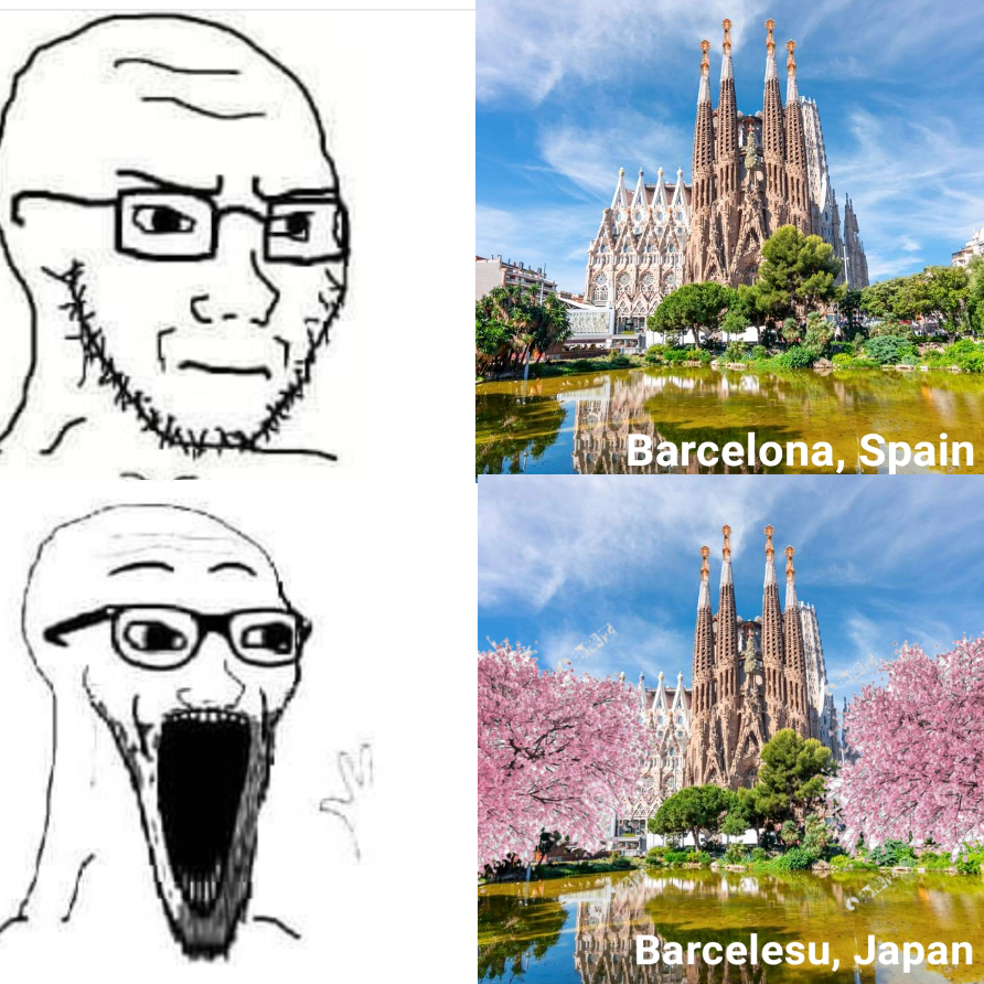 Barcelona, Spain Barcelesu, Japan