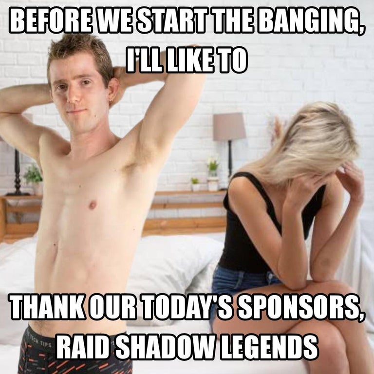 shoulder - Before We Start The Banging, I'Ll To Thank Our Today'S Sponsors, Raid Shadow Legends