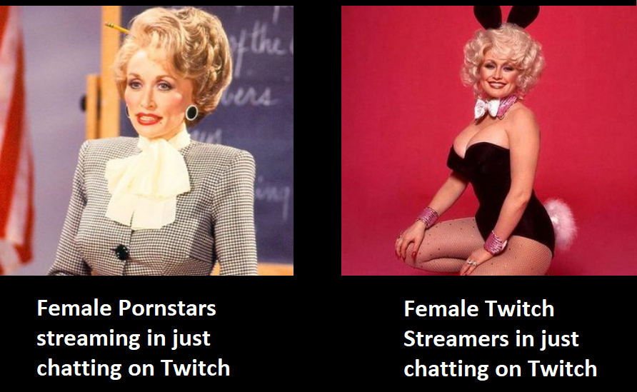 photo caption - of the bers Female Pornstars streaming in just chatting on Twitch Female Twitch Streamers in just chatting on Twitch