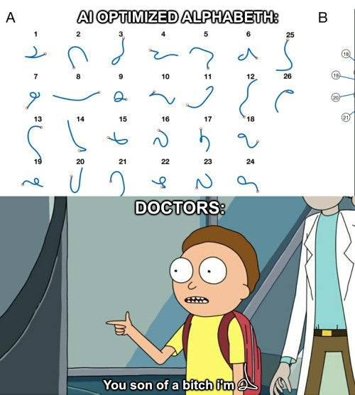 funny memes - Ai Optimized Alphabet - Doctors You son of a bitch i'm as