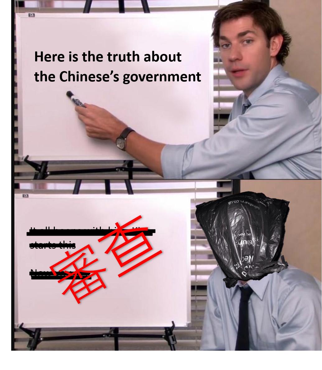 somewhere over the rainbow meme - Here is the truth about the Chinese's government 100A Trysangers Ion