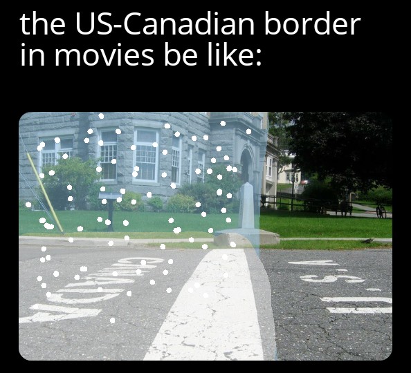 architecture - the UsCanadian border in movies be